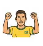 ワールドサッカープレイヤーズ（個別スタンプ：40）