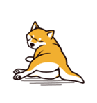 人間味あふれる柴犬スタンプ（個別スタンプ：18）