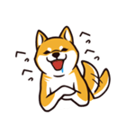 人間味あふれる柴犬スタンプ（個別スタンプ：22）