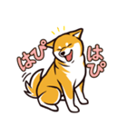 人間味あふれる柴犬スタンプ（個別スタンプ：28）