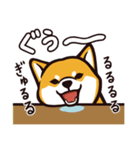 人間味あふれる柴犬スタンプ（個別スタンプ：29）