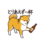 人間味あふれる柴犬スタンプ（個別スタンプ：30）