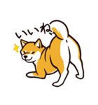 人間味あふれる柴犬スタンプ（個別スタンプ：35）