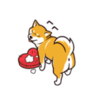 人間味あふれる柴犬スタンプ（個別スタンプ：37）