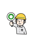 現場のよっくん（個別スタンプ：2）