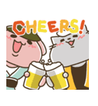 夏フェス・ライブへ行く！！うさぎとねこ（個別スタンプ：29）