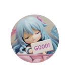 寝ている精霊ちゃんカプセルトイ（個別スタンプ：1）
