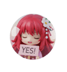 寝ている精霊ちゃんカプセルトイ（個別スタンプ：3）
