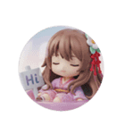 寝ている精霊ちゃんカプセルトイ（個別スタンプ：8）