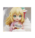 ホイップクリーム精霊ちゃんカプセルトイ（個別スタンプ：7）