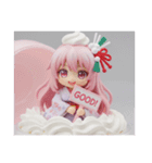 ホイップクリーム精霊ちゃんカプセルトイ（個別スタンプ：8）