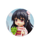 マスカットみなみちゃん(夏)カプセルトイ（個別スタンプ：7）