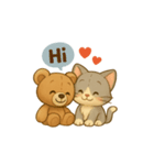 みゃうとくーちゃん（個別スタンプ：1）