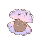 いつものうさちゃん(夏のすがた2)（個別スタンプ：4）