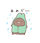 いつものうさちゃん(夏のすがた2)（個別スタンプ：19）