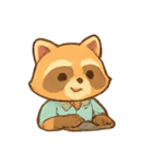オフィスアライグマルーチン（個別スタンプ：2）
