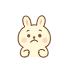 ふわふわうさぎの気持ち日記（個別スタンプ：10）