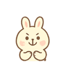 ふわふわうさぎの気持ち日記（個別スタンプ：16）