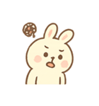 ふわふわうさぎの気持ち日記（個別スタンプ：17）