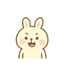 ふわふわうさぎの気持ち日記（個別スタンプ：24）