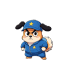 【怒る犬】（個別スタンプ：6）