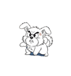 【怒る犬】（個別スタンプ：7）