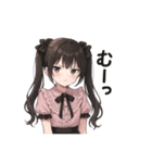 ♡メンヘラちゃんの日常スタンプ♡（個別スタンプ：1）