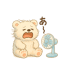 しろくまるの夏スタンプ（個別スタンプ：2）