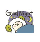 大好きな人の眠りが心配すぎるひつじ(敬語)（個別スタンプ：10）