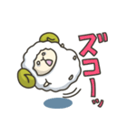 大好きな人の眠りが心配すぎるひつじ(敬語)（個別スタンプ：11）