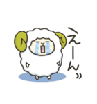 大好きな人の眠りが心配すぎるひつじ(敬語)（個別スタンプ：14）
