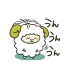 大好きな人の眠りが心配すぎるひつじ(敬語)（個別スタンプ：30）