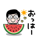 かわいいお父さん♡夏の日常スタンプ3（個別スタンプ：2）