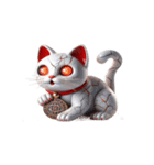呪いの招き猫は厄呼び中（個別スタンプ：6）