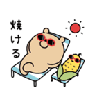 ガーリーくまさんとごはん♪(復刻版)（個別スタンプ：12）