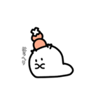 たんこぶおばけ（個別スタンプ：15）