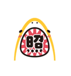 動く！サメの口から大きな文字のスタンプ（個別スタンプ：15）