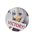 魔女っ子みなみちゃんカプセルトイ（個別スタンプ：3）