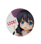 魔女っ子みなみちゃんカプセルトイ（個別スタンプ：6）