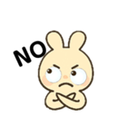 デカ目ラビットちゃん（個別スタンプ：24）