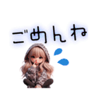 デカ文字で伝える✨ ギャルの日常(再販)（個別スタンプ：3）