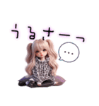 デカ文字で伝える✨ ギャルの日常(再販)（個別スタンプ：17）