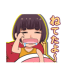 顔芸ガールの日常（個別スタンプ：8）