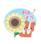 飛び出す！ちびボーダー22【夏】（個別スタンプ：1）