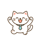 日常使いスタンプ(ネコ＆ペンギン)（個別スタンプ：8）