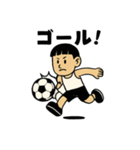 漫画から飛び出したサッカー少年スタンプ（個別スタンプ：5）