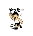 漫画から飛び出したサッカー少年スタンプ（個別スタンプ：9）