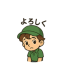 ゴルフ少年スタンプ（個別スタンプ：13）