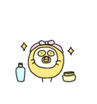 ひよこのぴよ子② ぴよ子の日常編（個別スタンプ：25）