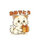 猫が送ってくれそうな、よく使うスタンプ（個別スタンプ：16）